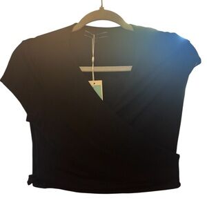 Shore Modal Wrap Top NWT